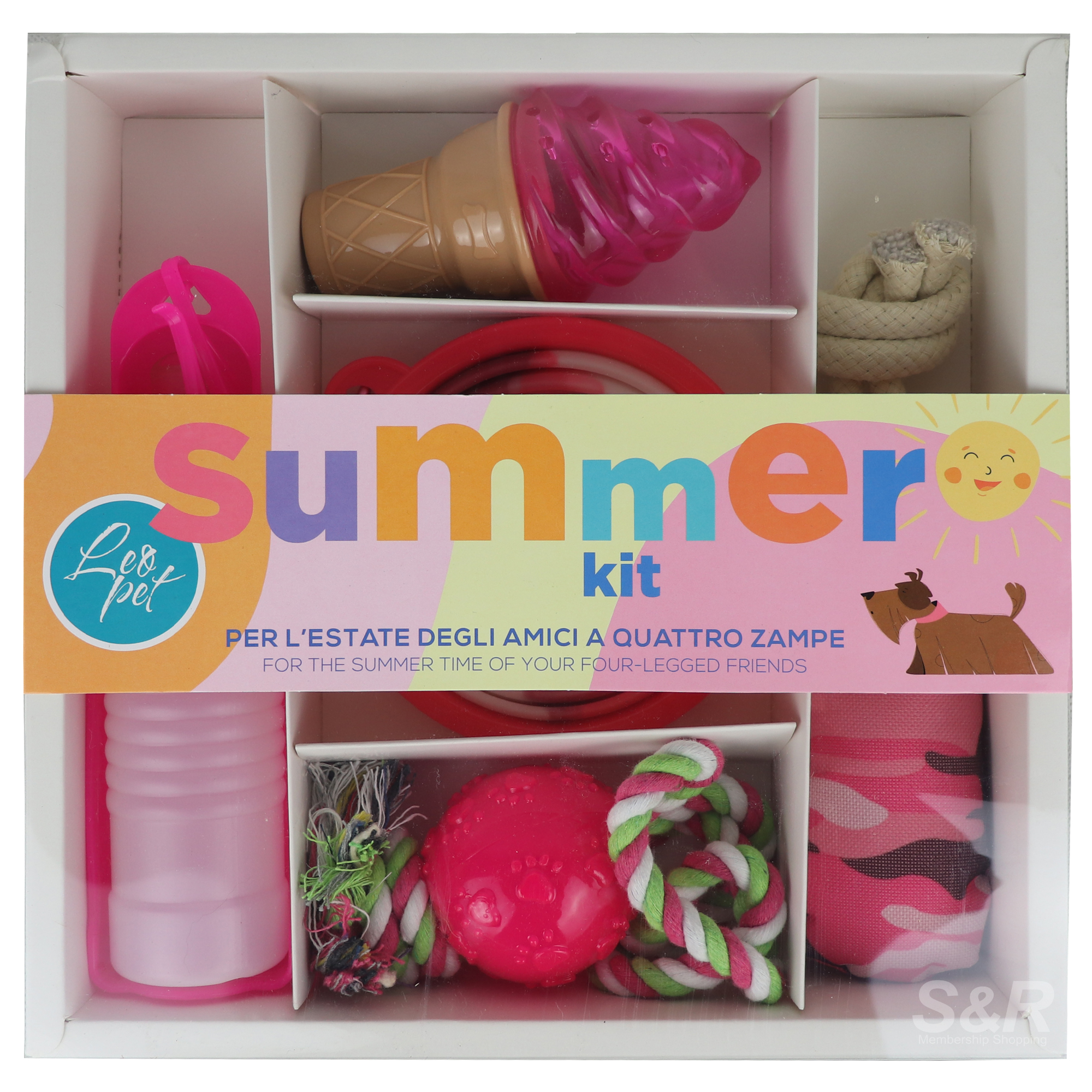 Leo Pet Summer Kit for Female Dogs 5pc set
